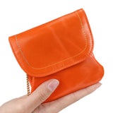 Royal Bagger Mini Coin Purse for Women Genuine Cow Leather Credit Card Holder Vintage Wallet Storage Bag with Kiss Lock 1500
