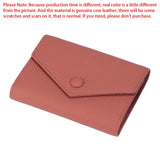 Royal Bagger Short Wallets for Women Genuine Cow Leather Fashion Trifold Wallet Large Capacity Coin Purse Thin Card Holder 1561